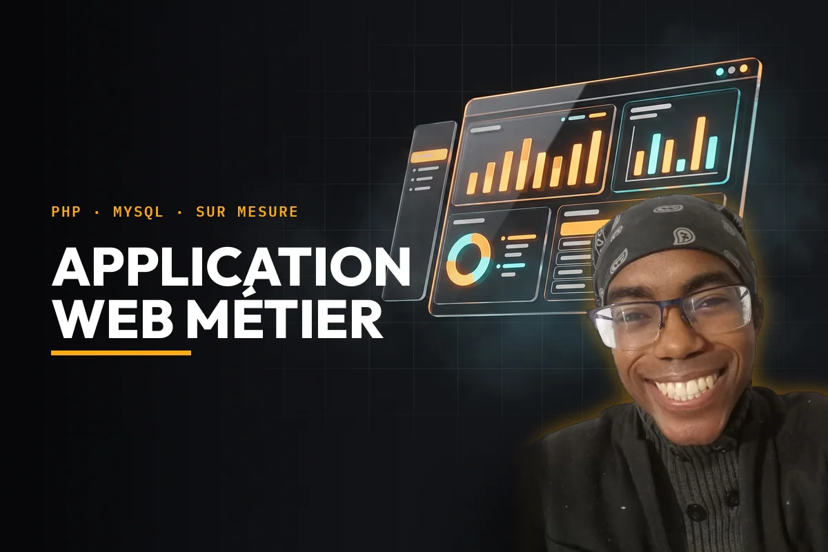 Application web m&eacute;tier (PHP/MySQL)
